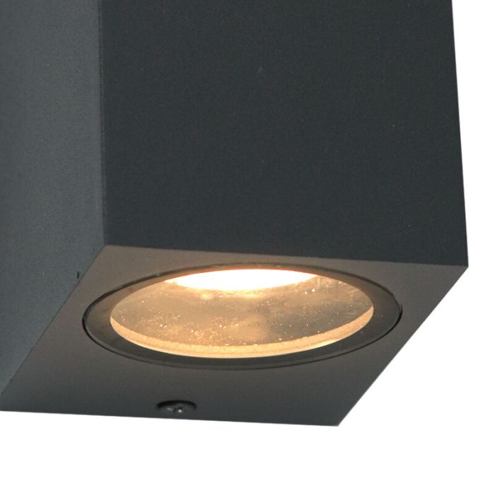 Modern outdoor light anthracite, Corella, IP44
