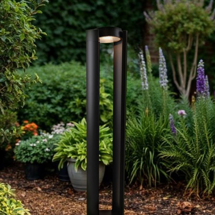 Modern outdoor light black, Mason, 10W, 3000K LED, IP54
