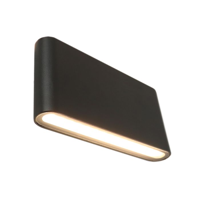 Modern outdoor light black, Cailey, 10W, 3000K LED, IP54