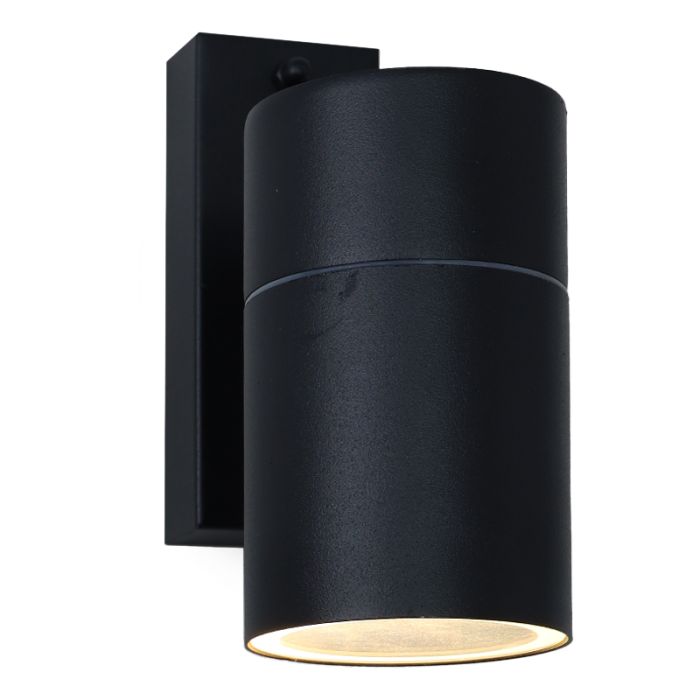 Modern outdoor light black, Pedro, IP44