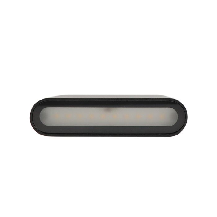 Modern outdoor light black, Cailey, 6W, 3000K LED, IP54