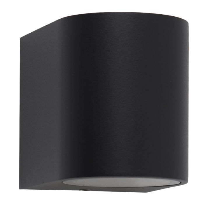 Modern outdoor light black, Corina, IP44