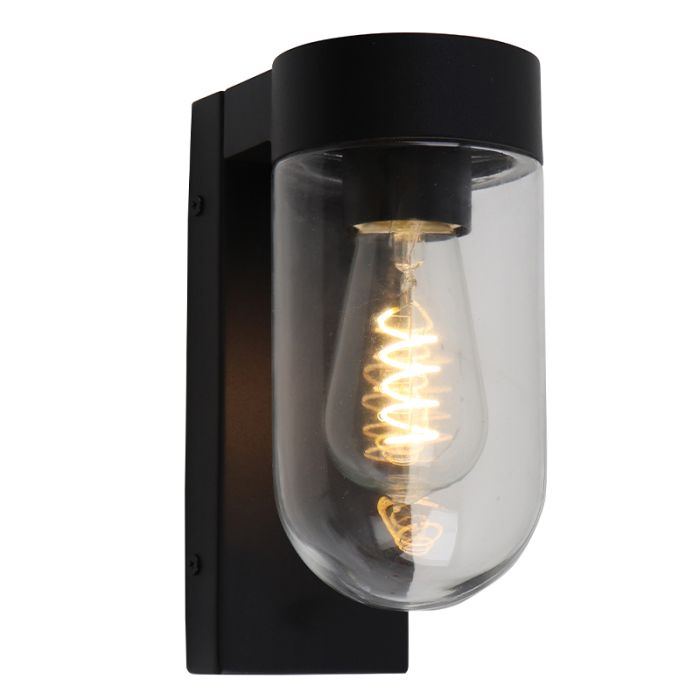 Aluminium outdoor light black, Bella, IP44