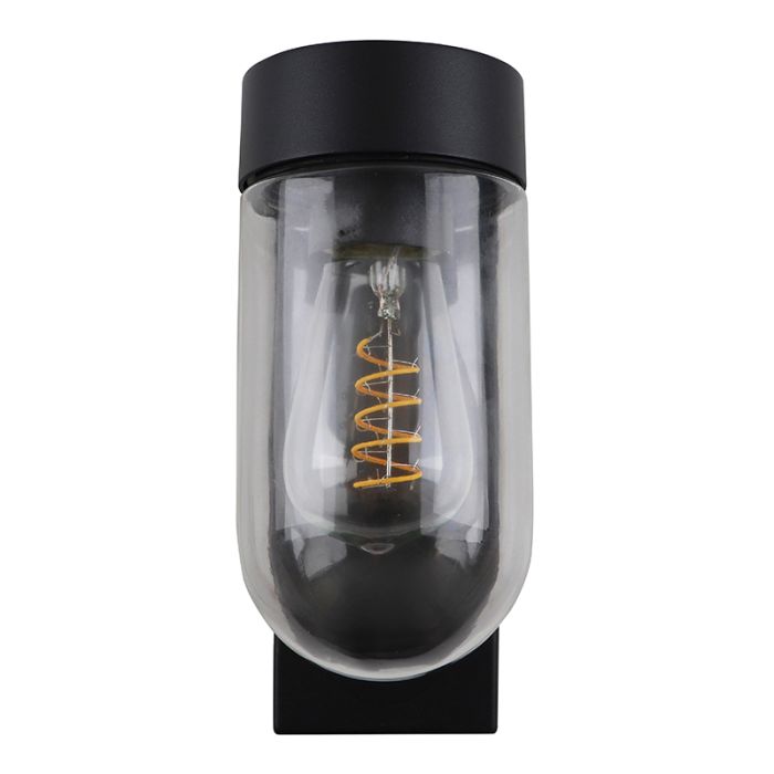 Aluminium outdoor light black, Bella, IP44