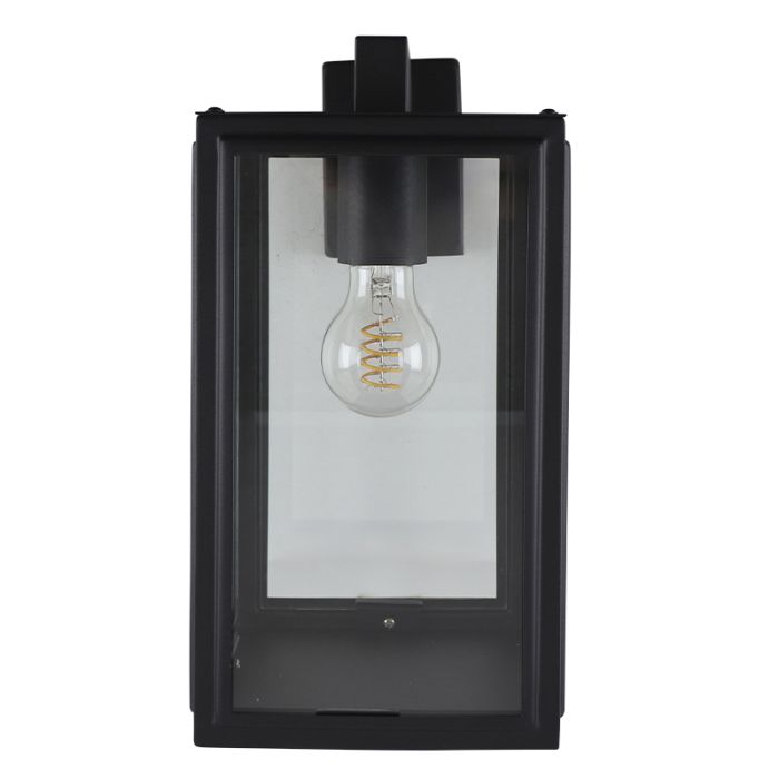 Modern outdoor light black, Sidney, IP44