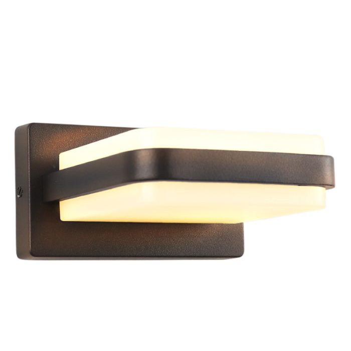Modern outdoor light black, Sita, 12W, 3000K LED, IP44