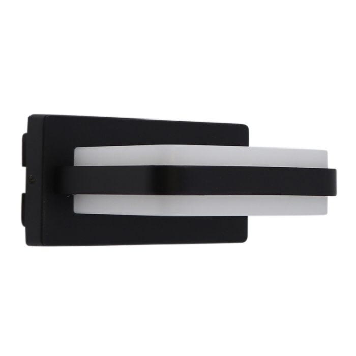 Modern outdoor light black, Sita, 12W, 3000K LED, IP44