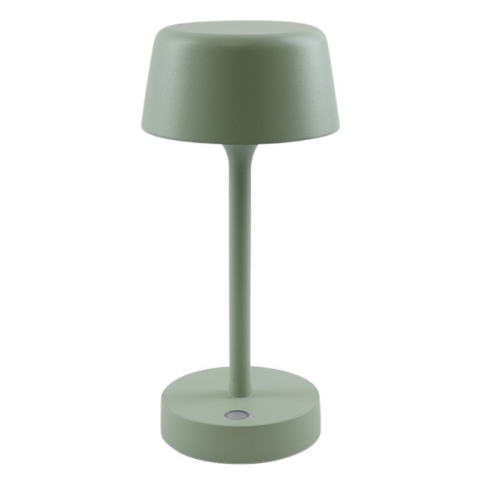 Modern outdoor table lamp green, Emily, 3W, 3000K LED, IP44, 3-step dimmable