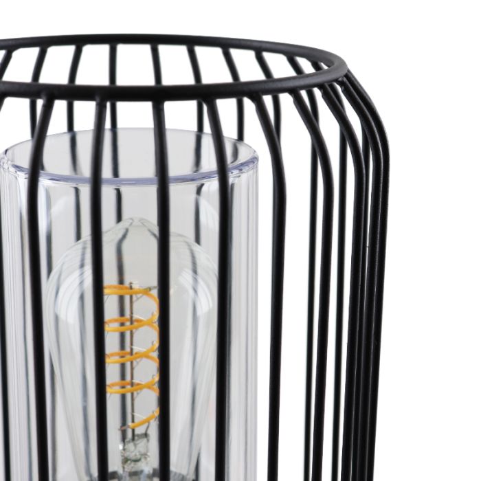 Modern outdoor light black, Enya, IP44