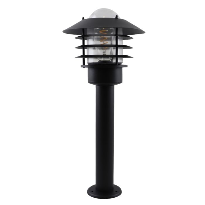 Stainless Steel outdoor light black, Felice, IP44