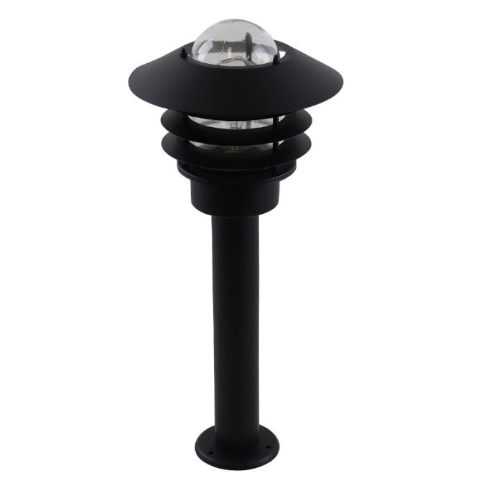 Stainless Steel outdoor light black, Felice, IP44