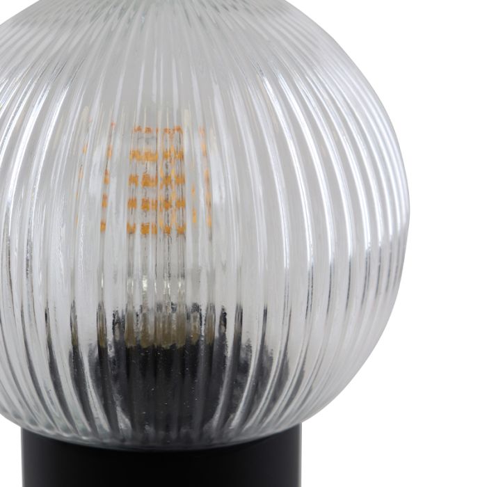 Aluminium outdoor light black, Chris, IP44