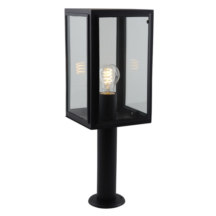 Modern outdoor light black, Sidney, IP44