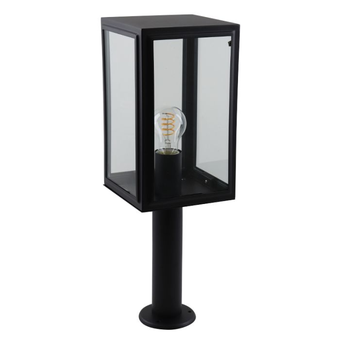 Modern outdoor light black, Sidney, IP44