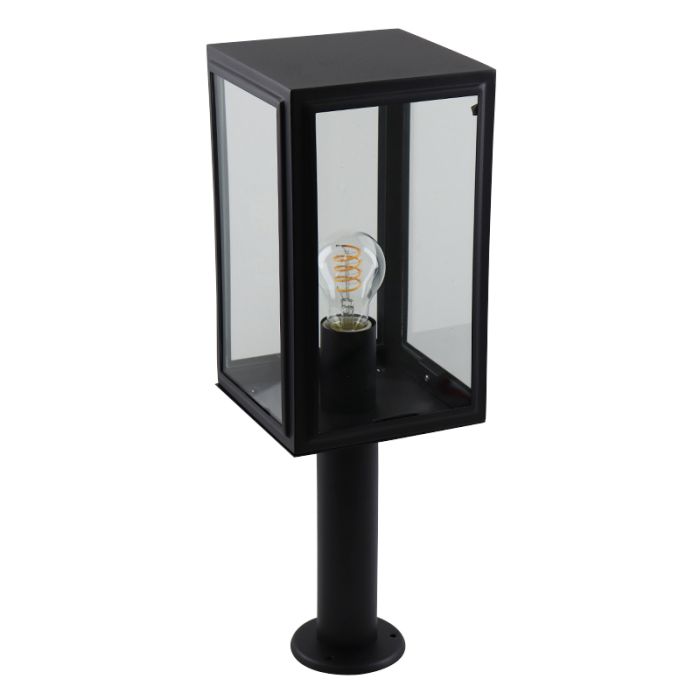 Modern outdoor light black, Sidney, IP44