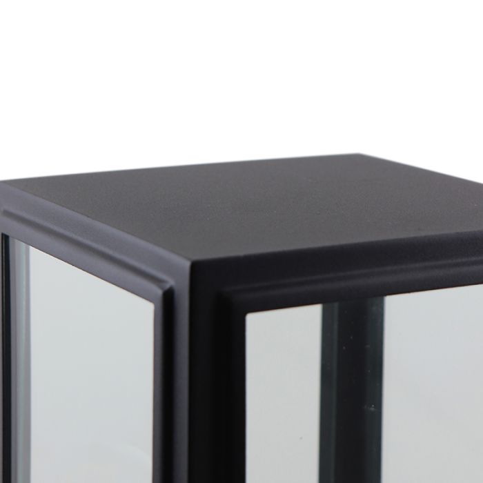 Modern outdoor light black, Sidney, IP44