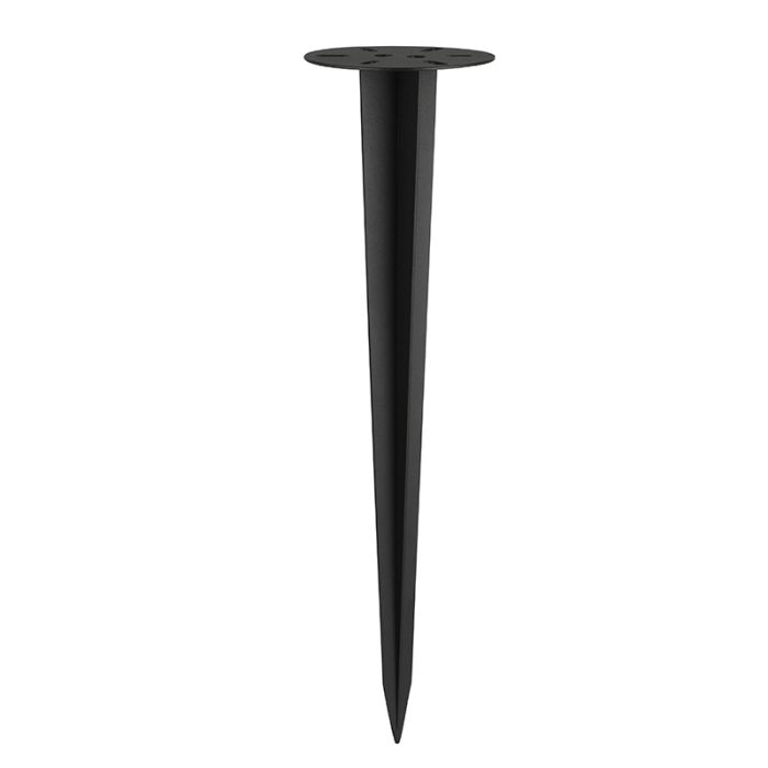 Round ground pin