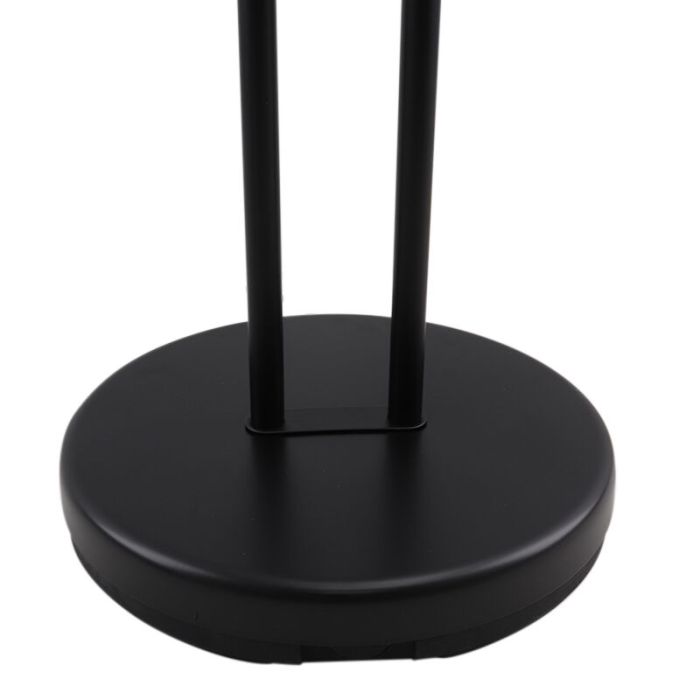 Modern reading floor lamp black, Salvador, 18W, 3000K LED, with switch