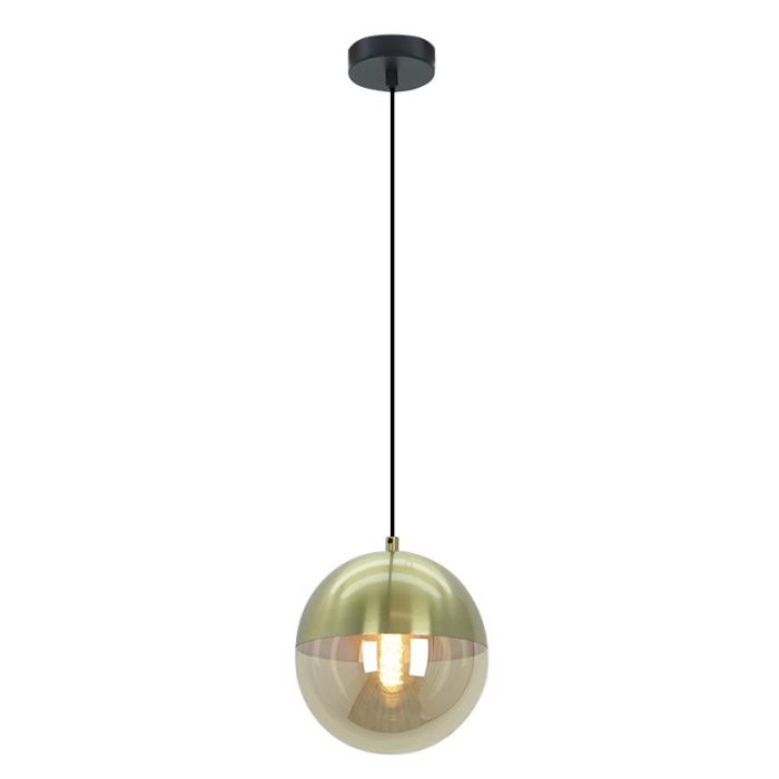 Design pendant light amber, Nalini