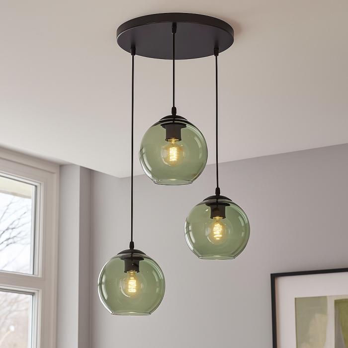 Design pendant light green, Giada