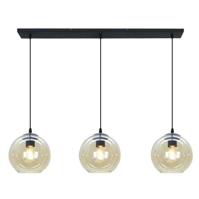 Design pendant light amber, Giada