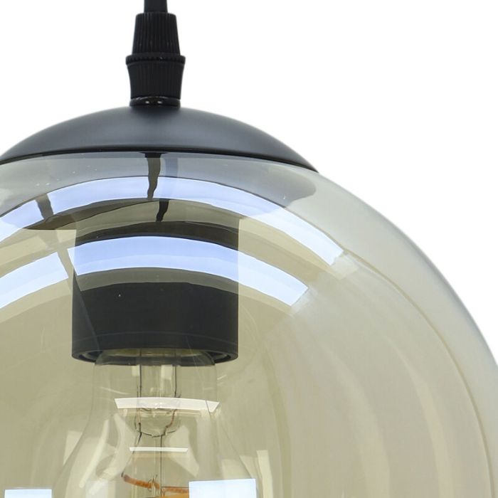 Design pendant light amber, Giada