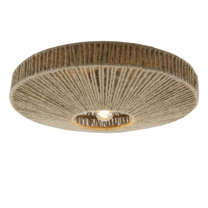 Rustic ceiling light brown, Sanny