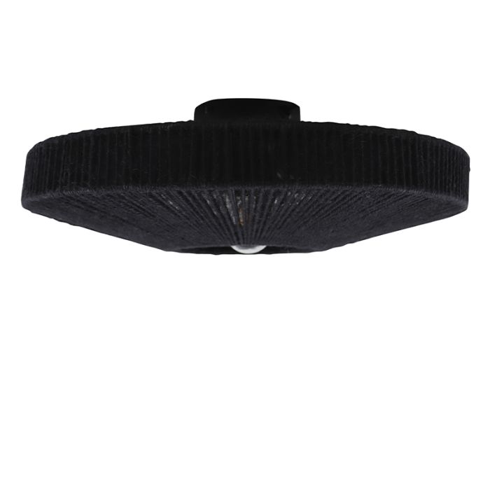 Rustic ceiling light black, Sanny