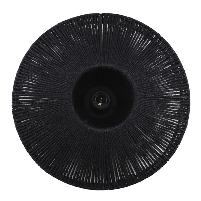 Rustic ceiling light black, Sanny
