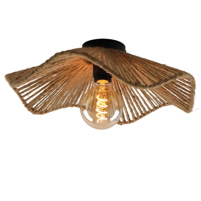 Rustic ceiling light brown, Annelot