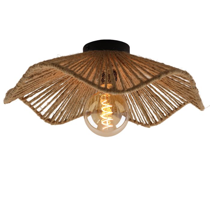 Rustic ceiling light brown, Annelot