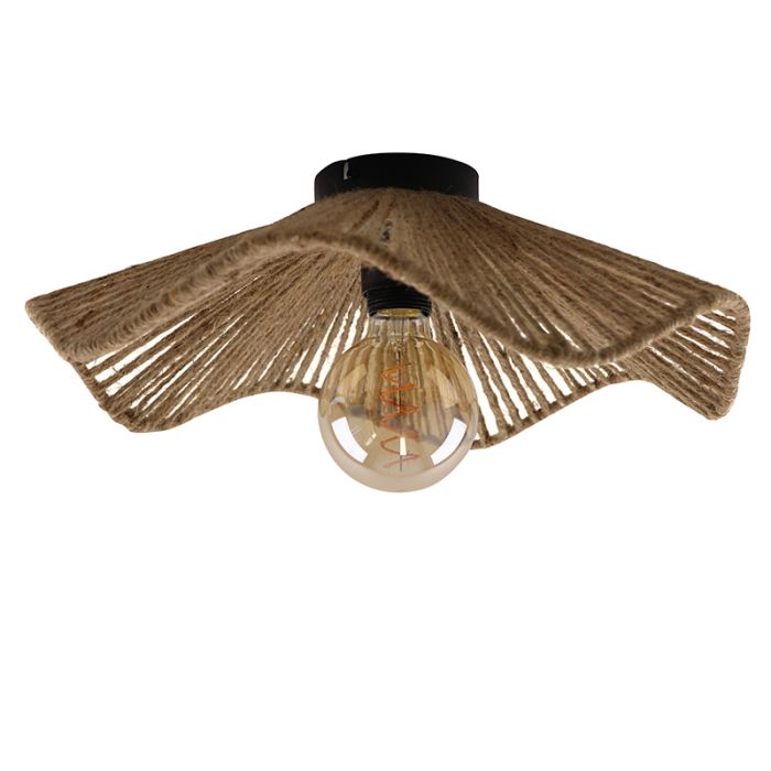 Rustic ceiling light brown, Annelot
