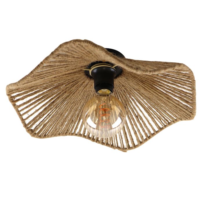 Rustic ceiling light brown, Annelot