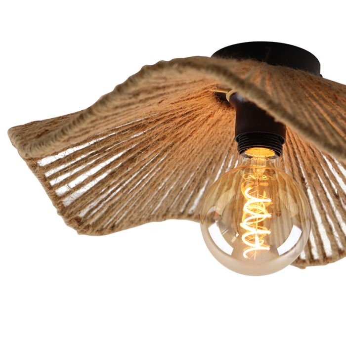 Rustic ceiling light brown, Annelot