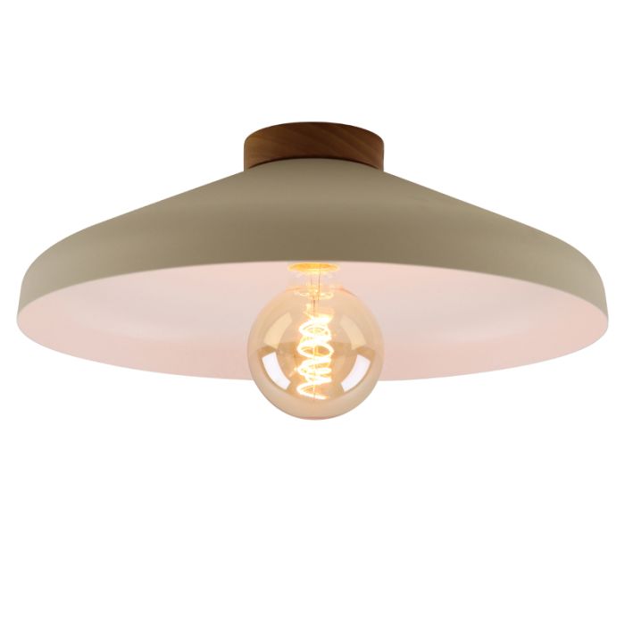 Rustic ceiling light beige, Freddie