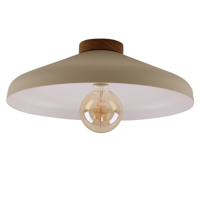 Rustic ceiling light beige, Freddie