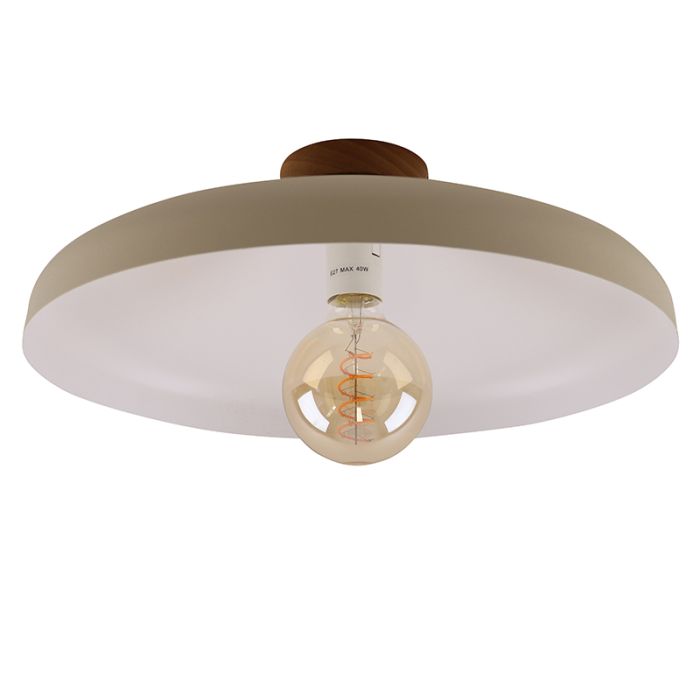 Rustic ceiling light beige, Freddie