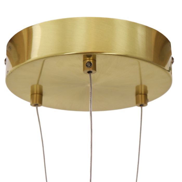 Design pendant light brass, Tanya