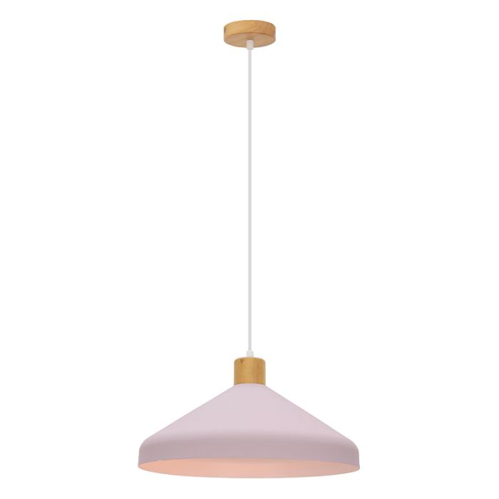 Rustic pendant light pink, Freddie