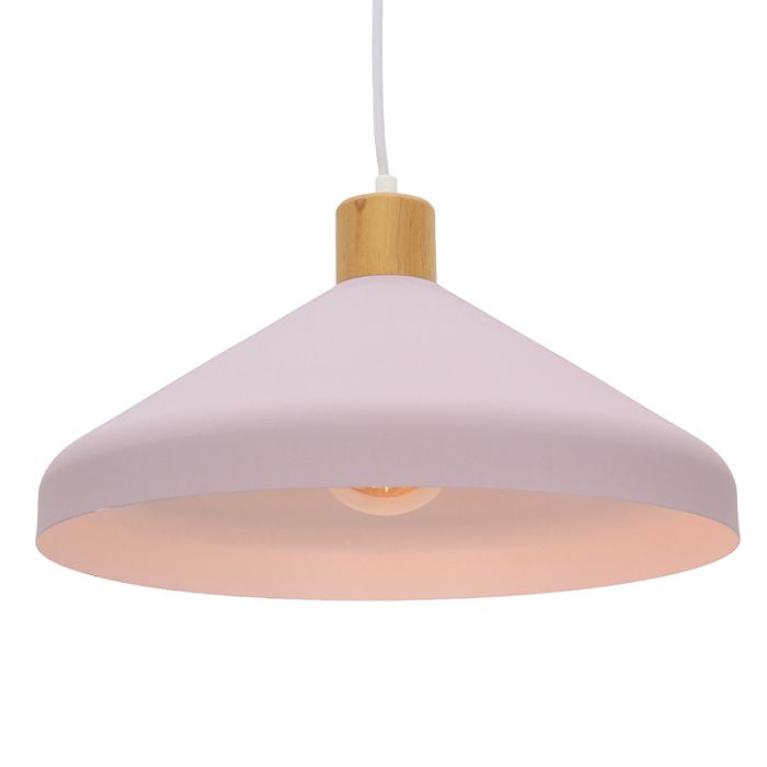Rustic pendant light pink, Freddie