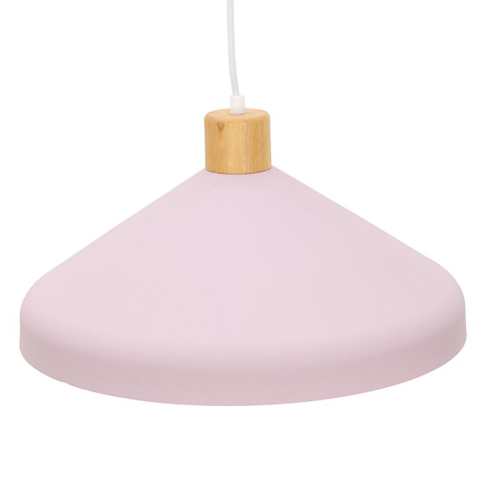 Rustic pendant light pink, Freddie