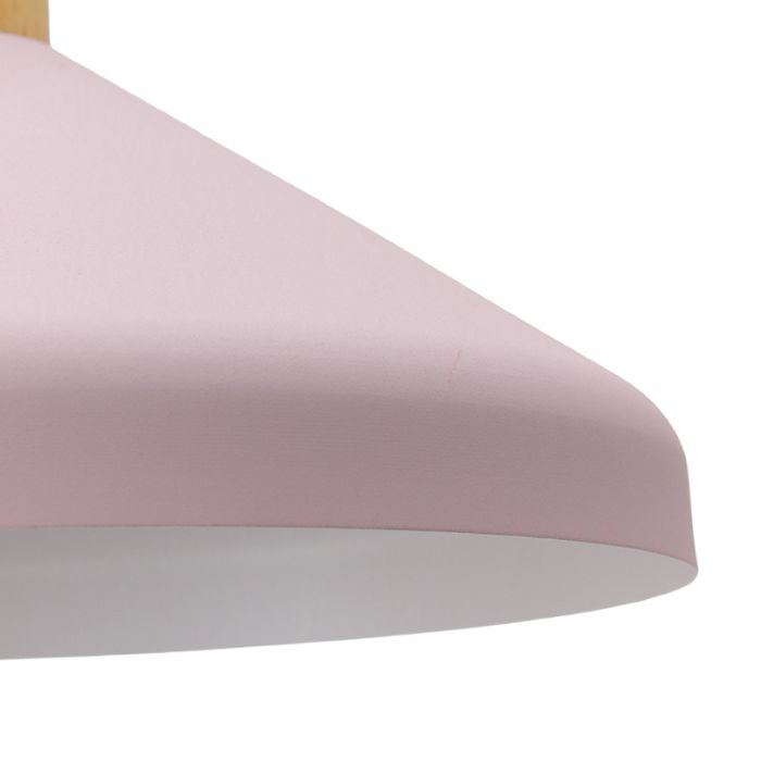 Rustic pendant light pink, Freddie