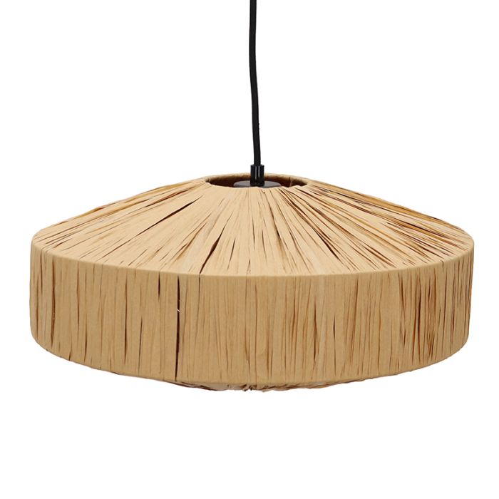 Paper pendant light brown, Daisy