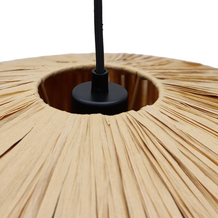 Paper pendant light brown, Daisy
