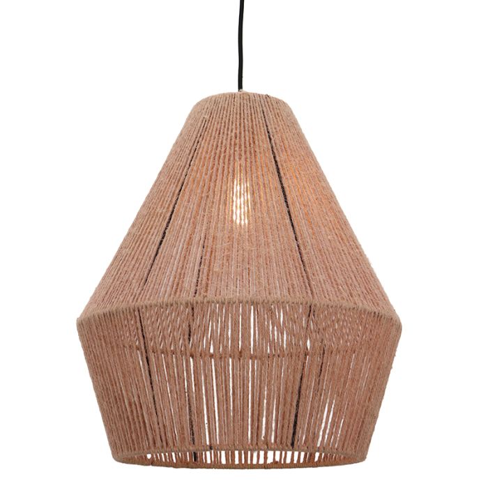 Rustic pendant light pink, Holly