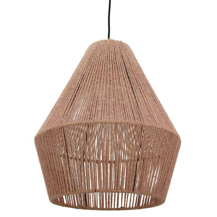 Rustic pendant light pink, Holly