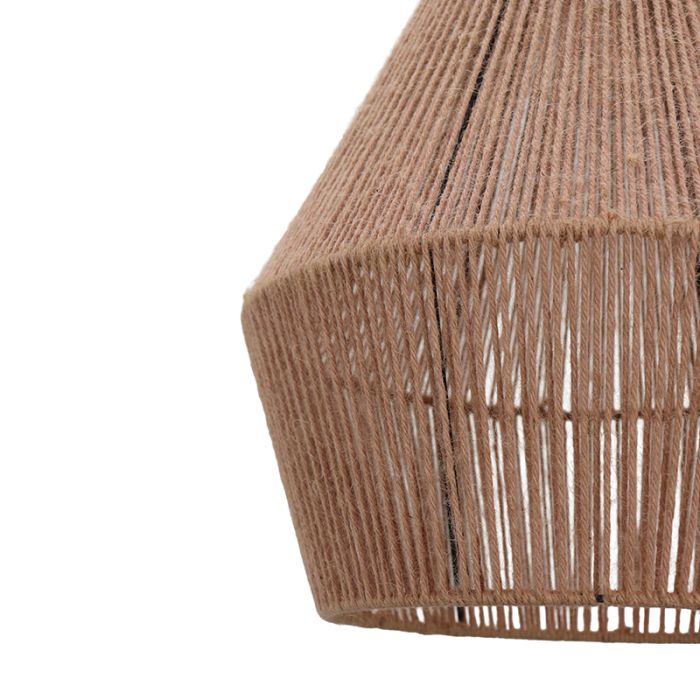 Rustic pendant light pink, Holly