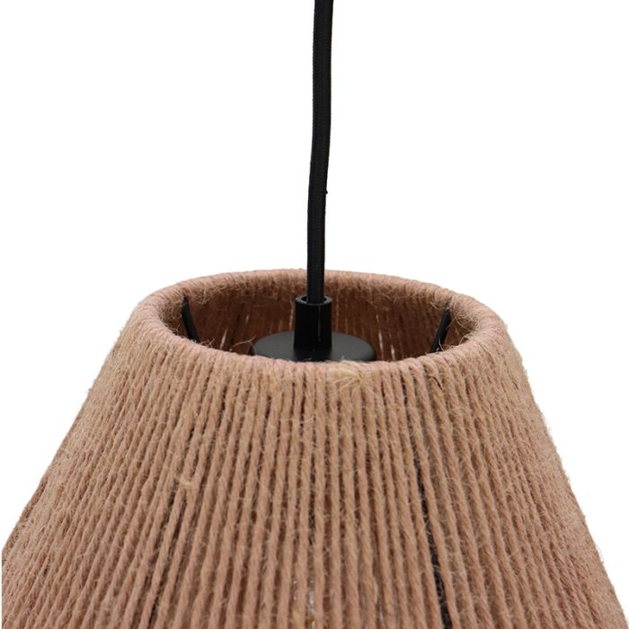 Rustic pendant light pink, Holly
