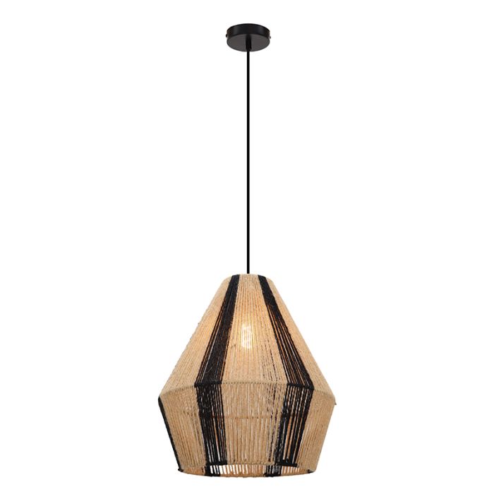 Rustic pendant light brown, Holly