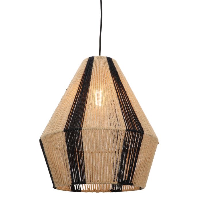 Rustic pendant light brown, Holly